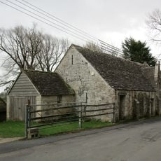 Beverston Castle barn