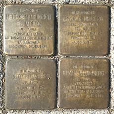 Stolperstein à la mémoire de Rosa Blumberg