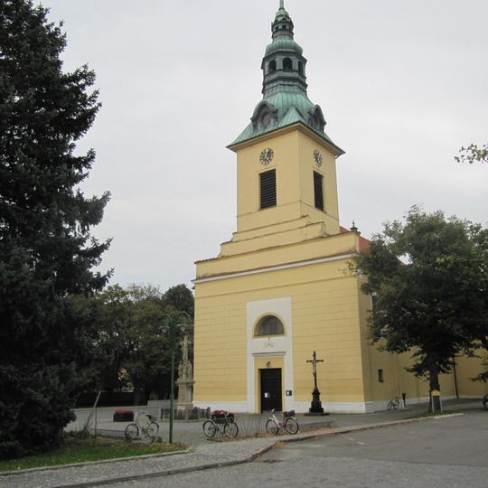 Church of the Holy Guardian Angels in Nivnice