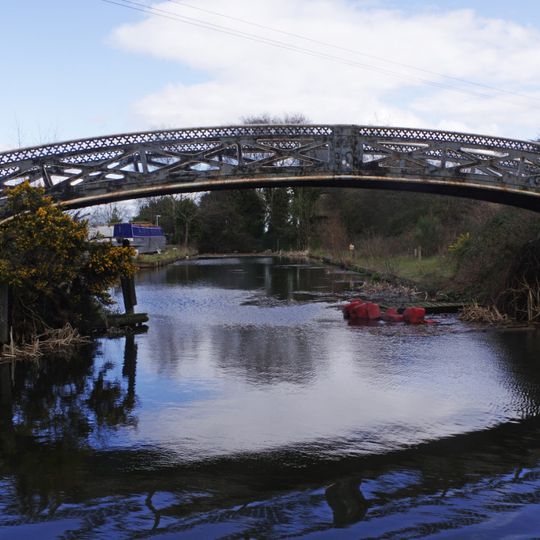 Wyrley And Essington Canal Footbridge At Ogley Junction