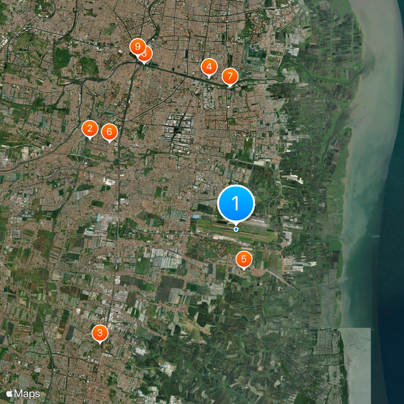 Juanda International Airport Map