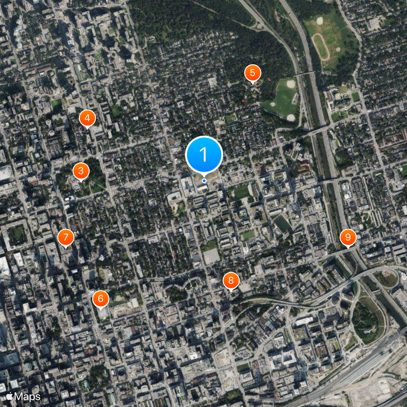 Regent Park Map