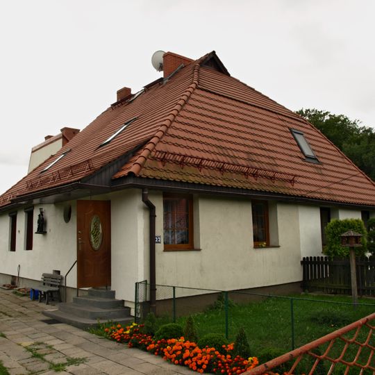 Dom z budynkiem gospodarczym, ul. Przyjemna 2 w Katowicach