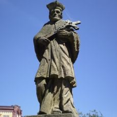 Statue of John of Nepomuk in Novohradská, Třeboň