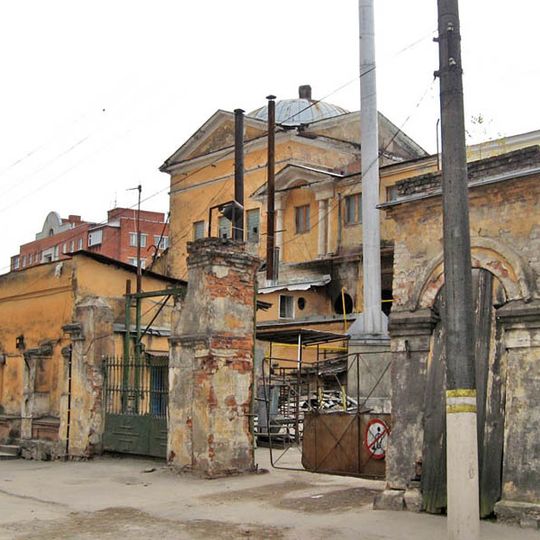 Ограда с воротами