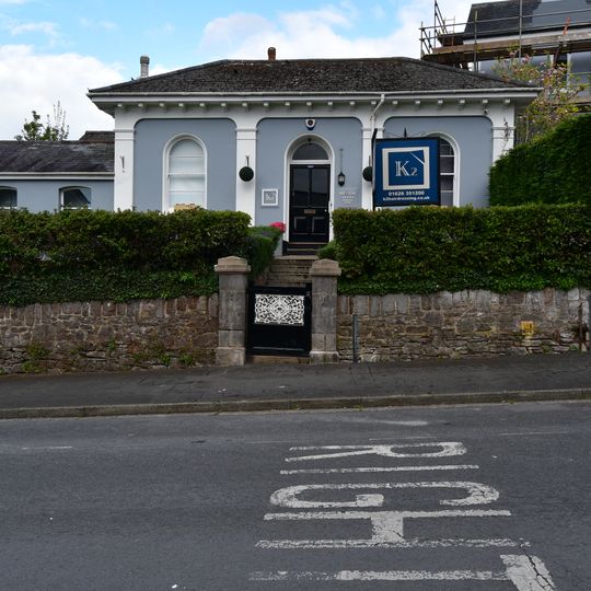 Number 2 And Attached Steps Walls And Gate