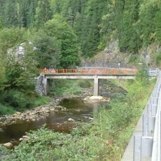 Bridge over the Jizera in Hradsko