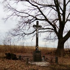 Kříž u Horního Litvínovického rybníka