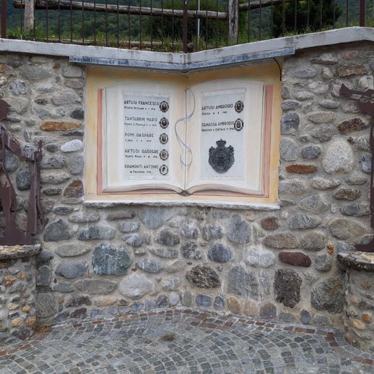 Lapidi ai Caduti e ai Dispersi