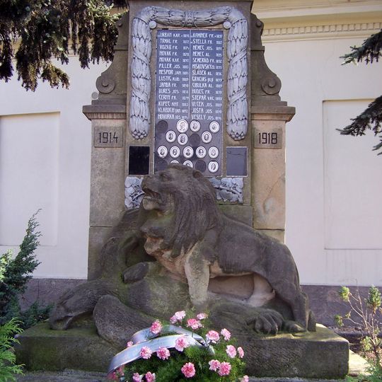 Pomník padlým v 1.světové válce v Ratenicích