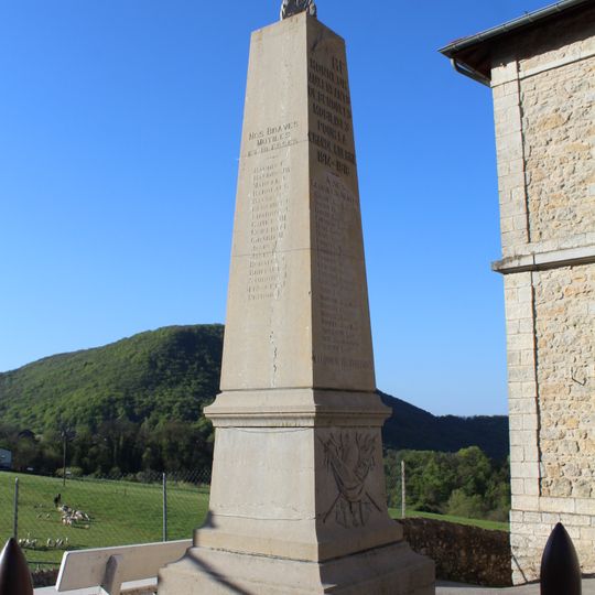 War memorial of Bénonces