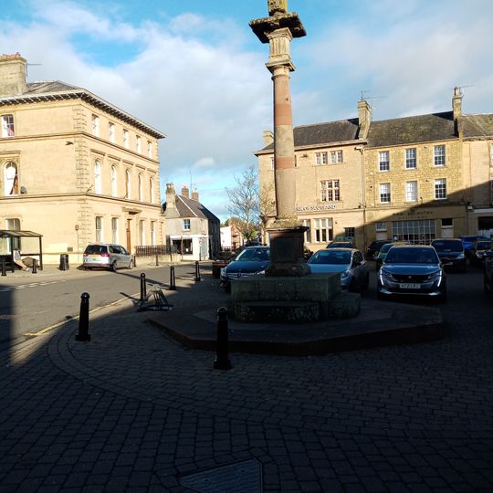 Duns, Market Square, Market Cross