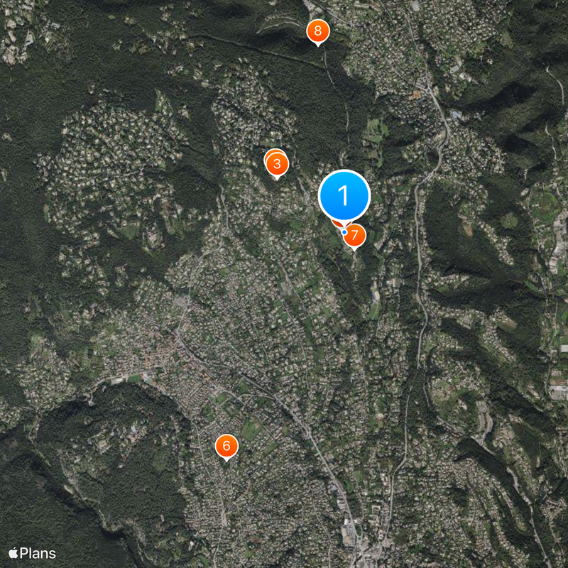 Saint-Paul-de-Vence Mapa