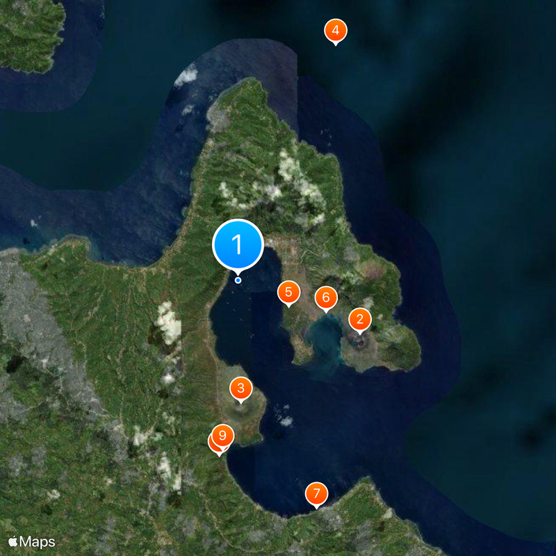 Nowa Gwinea Niemiecka Mapa