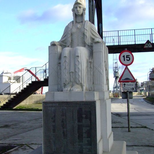 Bevan's War Memorial In Northfleet Cement Works