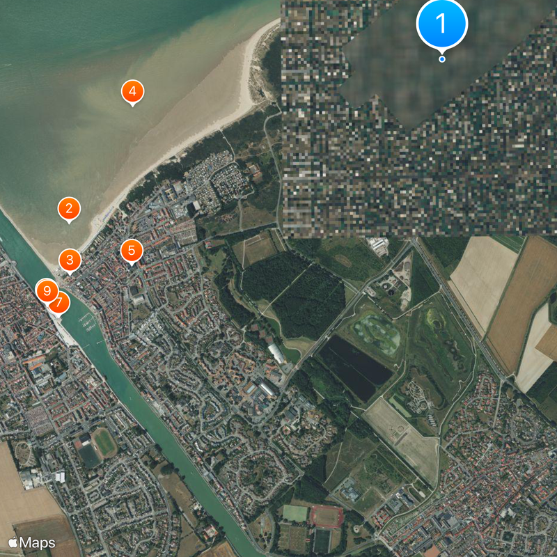 Gravelines Nuclear Power Station Map
