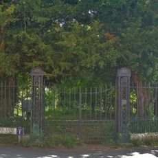Entrance Gates And Piers To Village Cemetery