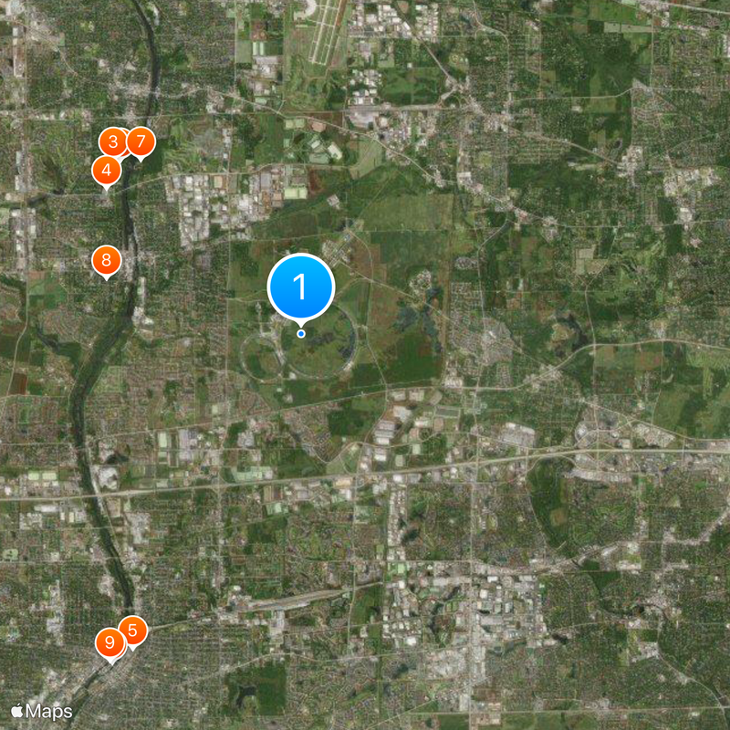 Fermilab Map