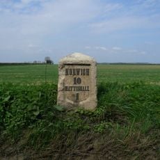 Milestone, 50yds E of X-rds (Church Lane & Blind Lane