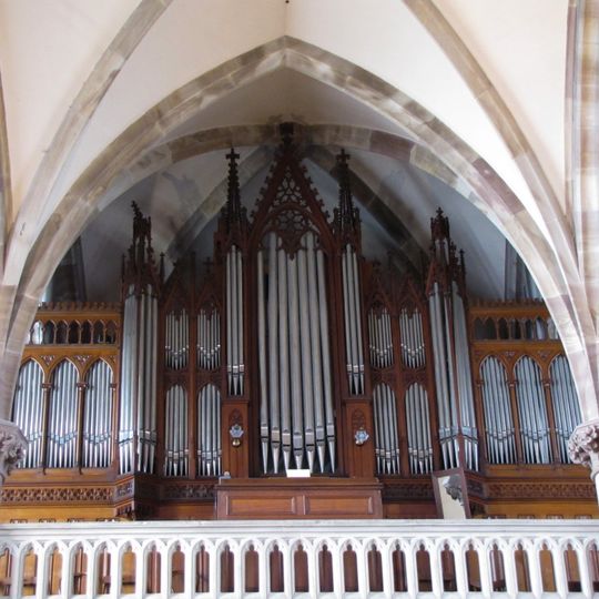 Orgue de tribune de l'église protestante Saint-Martin de Westhoffen