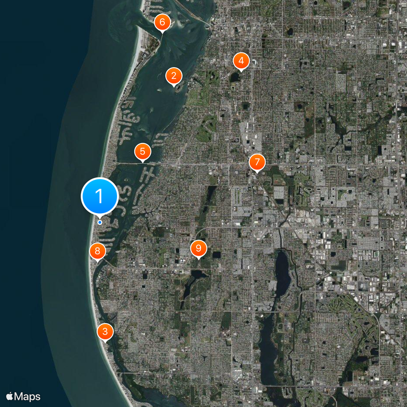Indian Rocks Beach Map