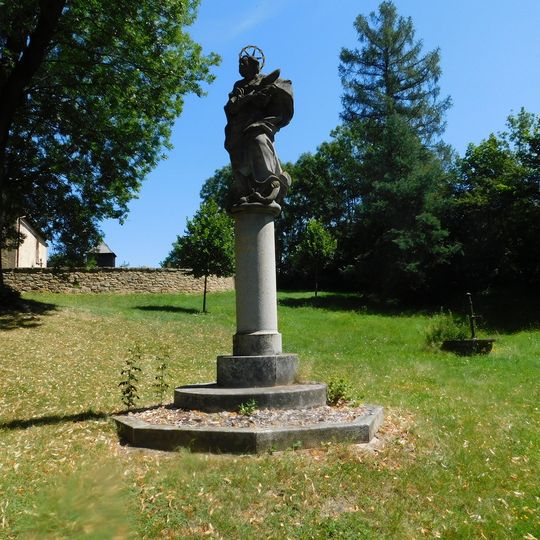 Maria column in Dolní Město