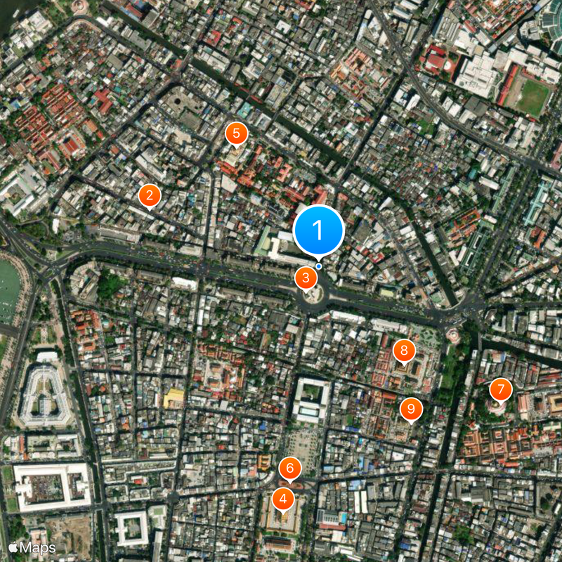 Satriwithaya School Map