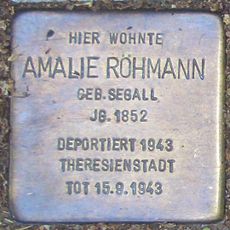 Amalie Röhmann geb. Segall