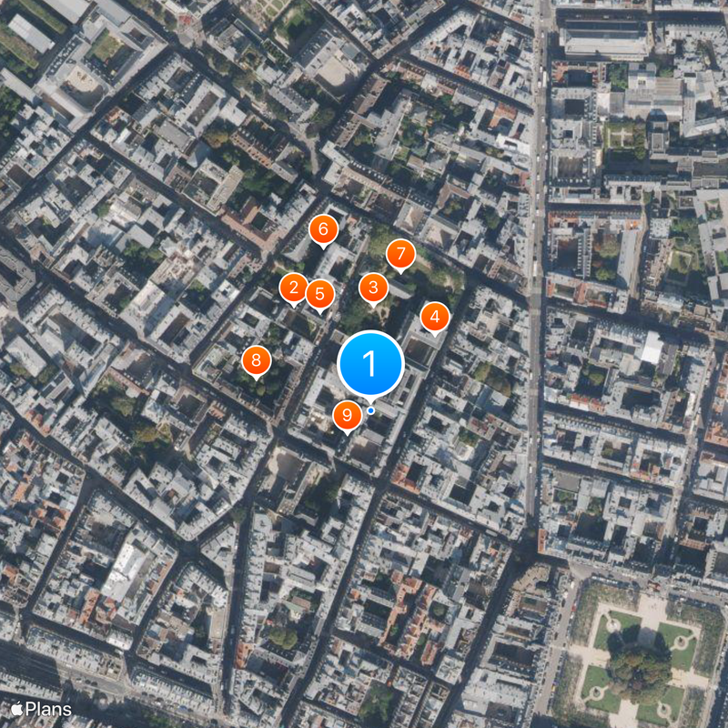 Musée Carnavalet Carte