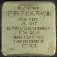Stolperstein à la mémoire de Helene Kaufmann