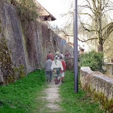 Gneisaufschluss am Burgberg von Nabburg