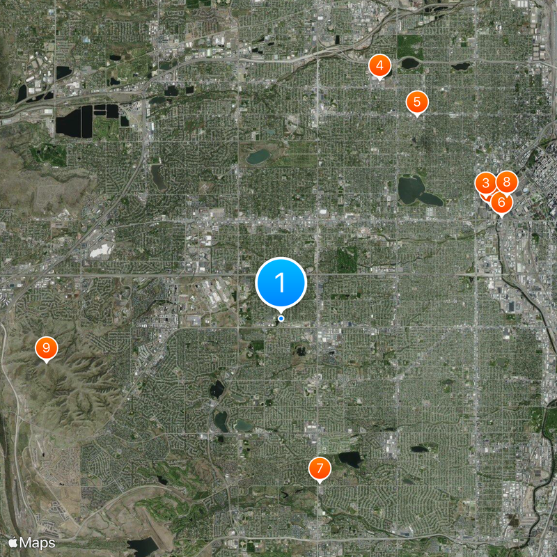 Colorado Christian University Map