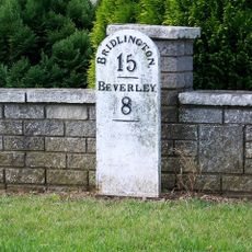 Milestone, Brandesburton, New Road adjacent to Elmfield Drive