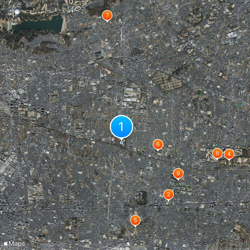 Tsuda University Map