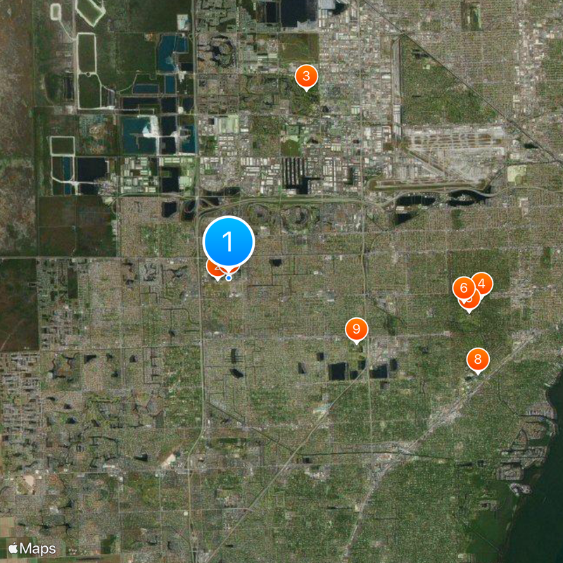Florida International University Map