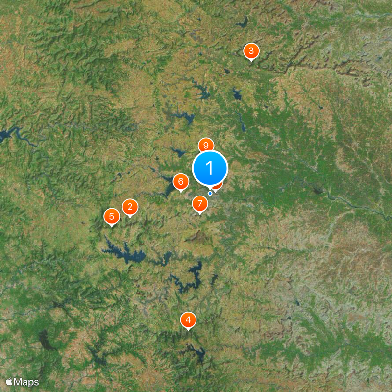 Statue of Ahimsa Map