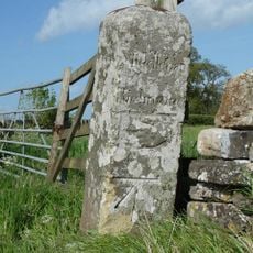 Guidestone, at X rds with UC road nr Stoop House Farm