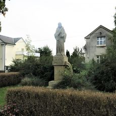 Pomník Jana Husa na Husově náměstí ve Velkém Oseku