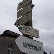 Rozcestník Dolní Jelení