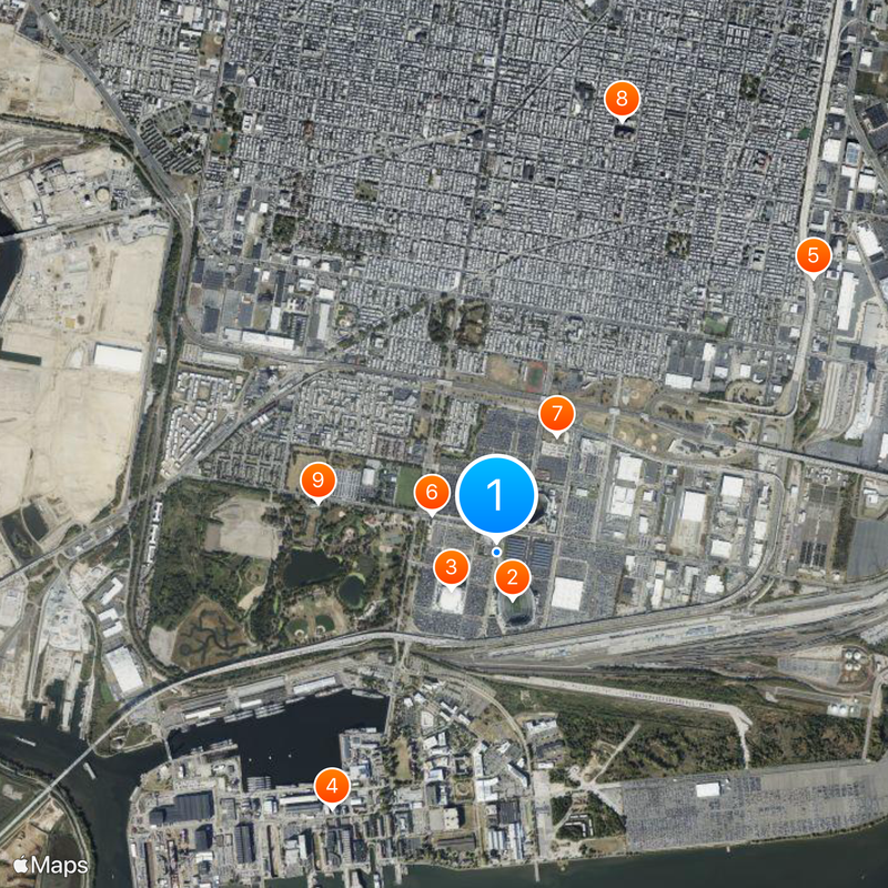 South Philadelphia Sports Complex Map
