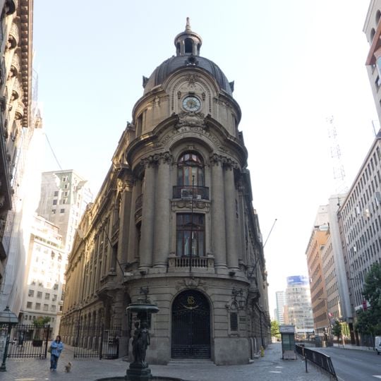 Edificio de la Bolsa de Comercio de Santiago