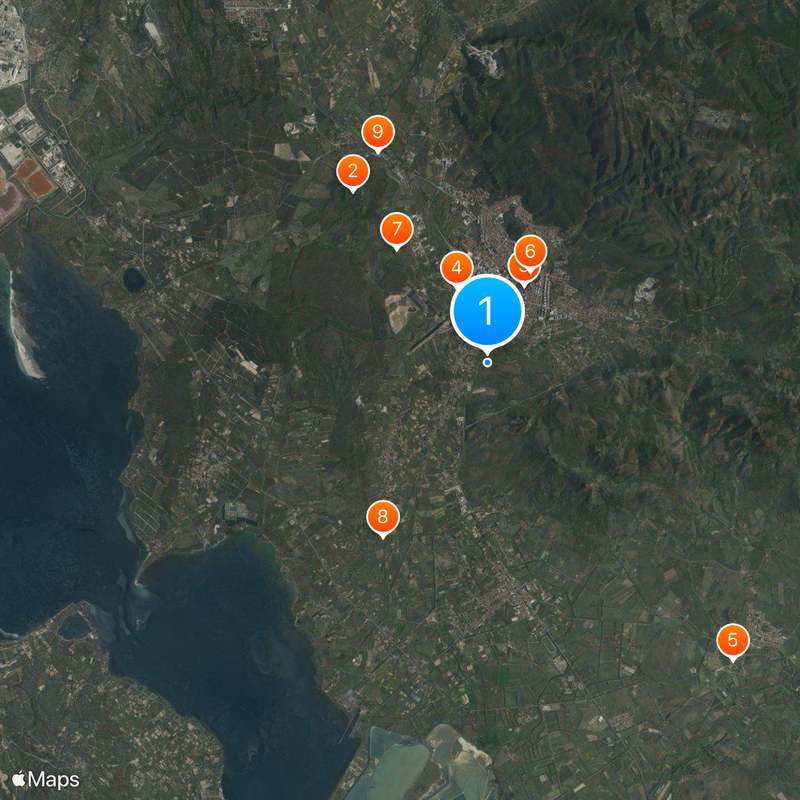 Prowincja Sud Sardegna Mapa
