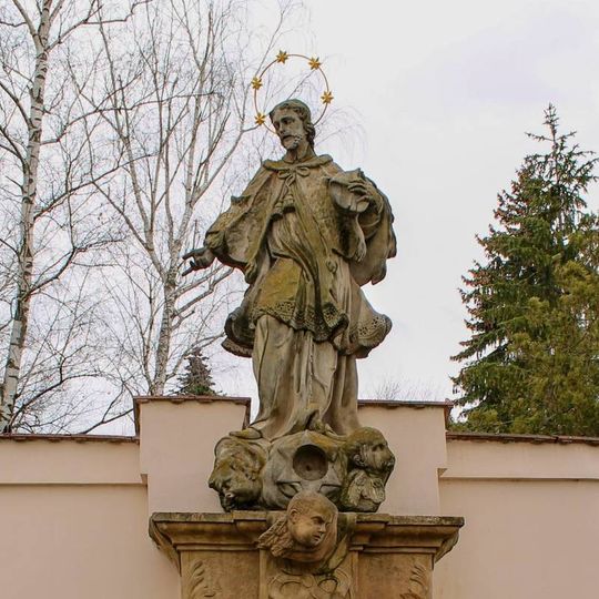 Socha svatého Jana Nepomuckého ve Víceměřicích
