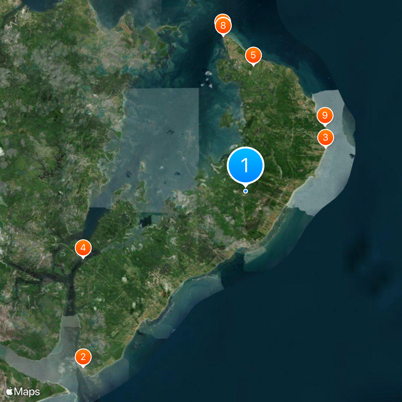 Itaparica Island Map