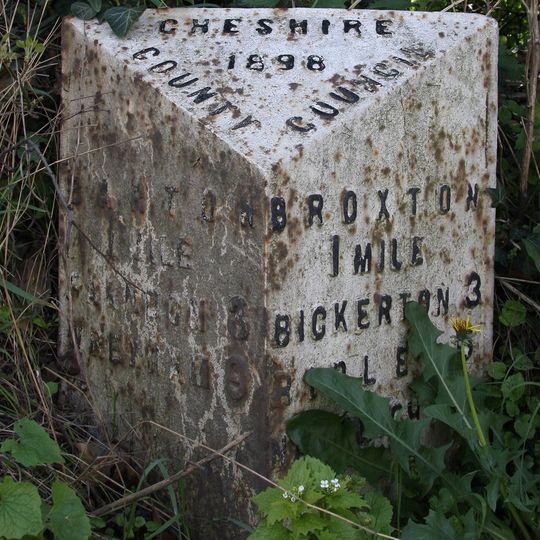 Milepost, opp. Clutton School