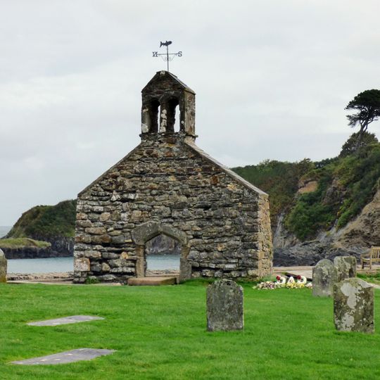Ruins of Old Church of St Brynach