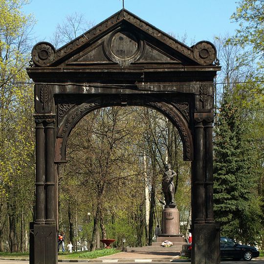 Чугунные ворота