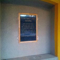 Památník květnového povstání v Hořovicích na nádraží