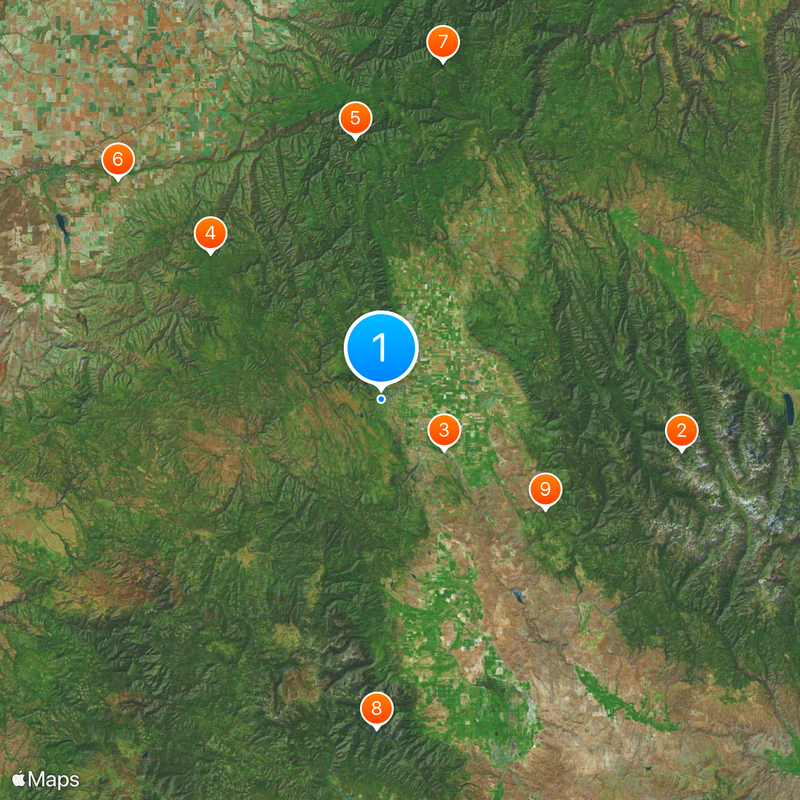 Eastern Oregon University Map