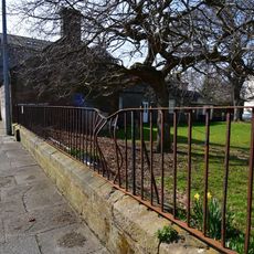Berwick Scout Hall And Attached Dwarf Wall And Gates